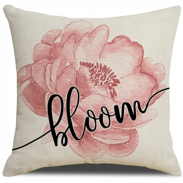 eCarla BOHO Kussenhoes Lens 45x45 cm - Decoratief Polyester BOHO lente-motief