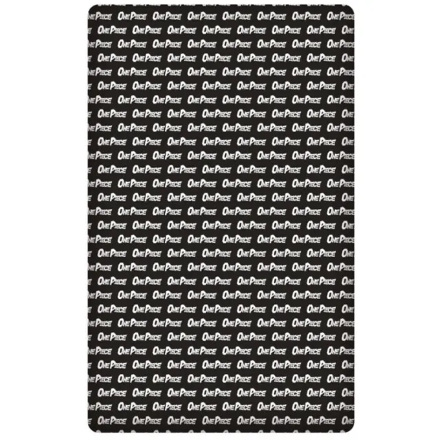 One Piece hoeslaken 90 x 200 cm zwart/wit Multicolor
