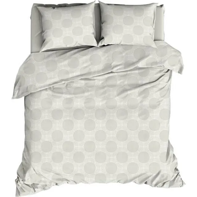 Satin D Or Satin d'Or Rivolta Dekbedovertrek - Tweepersoons - 200x200/220 cm - Snow White