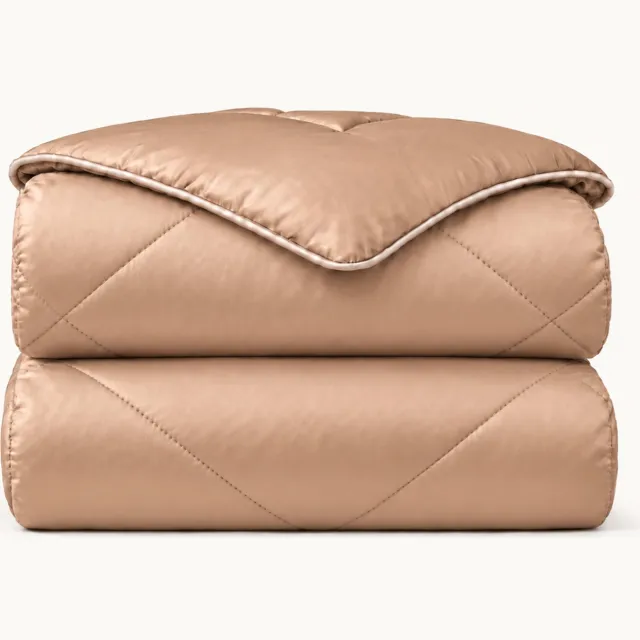 Y-not® Y-NOT – Bamboe Dekbed Zonder Overtrek 200x220 – Zomerdekbed – Zacht & Wasbaar – Nude
