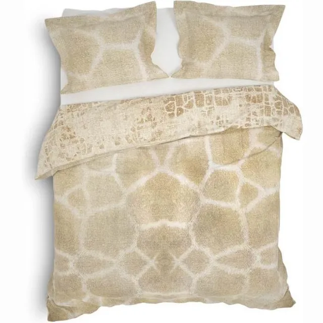 Heckettlane Heckett Lane Dekbedovertrek Katoen Twill Rishi - skin beige 200x200/220cm