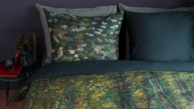 Beddinghouse x Van Gogh Museum Trees dekbedovertrek - Groen