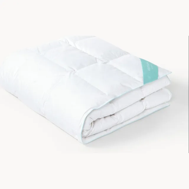 Westwing Collection Puur donzen dekbed Premium, licht Wit