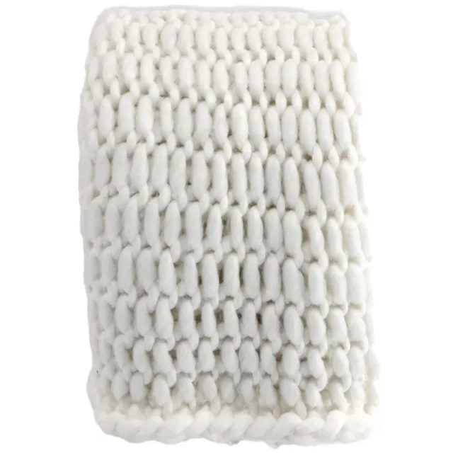 Nest living Verena plaid wit - 170 x 130 cm