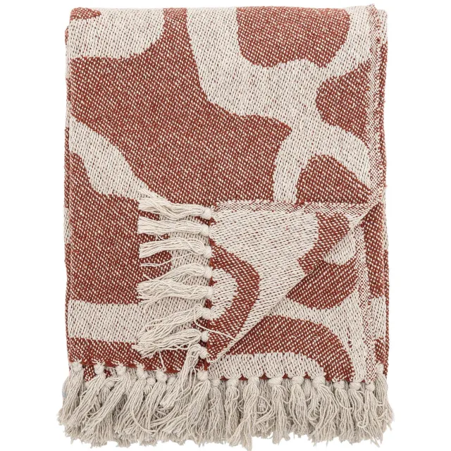 Bloomingville plaid Salobre roestbruin