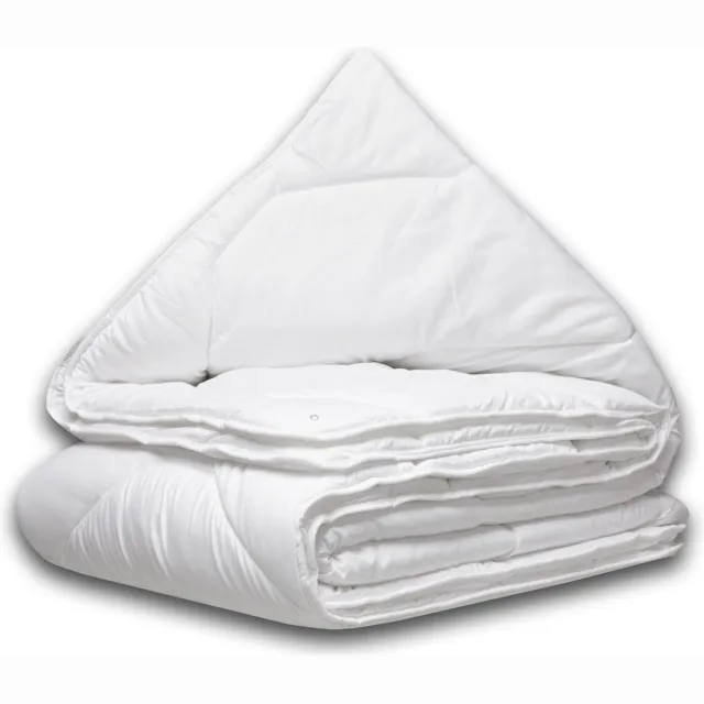 SleepNext 4 Seizoenen - Winter en Zomer dekbed - Lits-jumeaux - 240x220cm wit