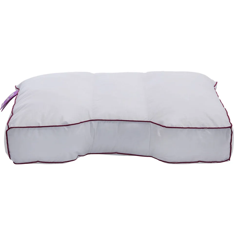 Silvana Comfort Paars hoofdkussen medium zacht wit, foto 2