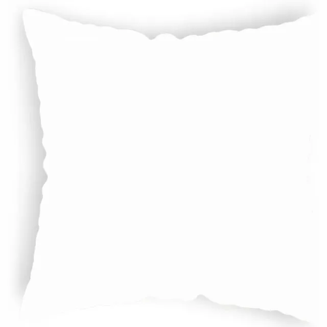 Designpremium Wit katoenen kussensloop 40x40 cm, effen
