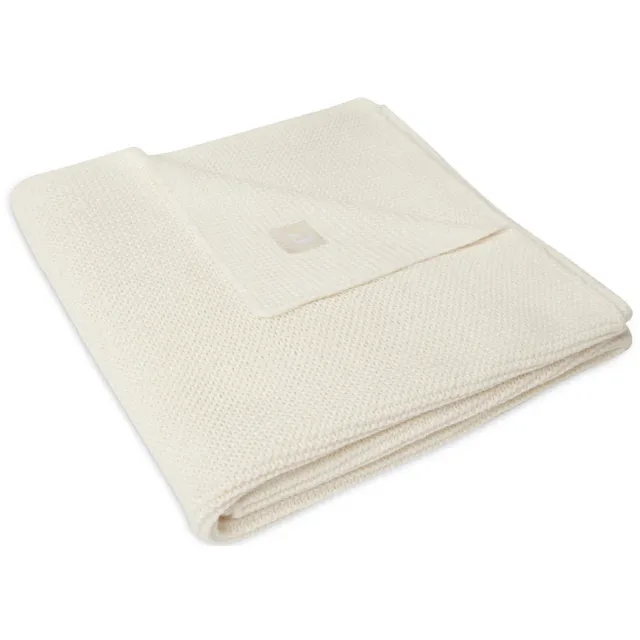 Jollein Basic Knit wiegdeken ivory