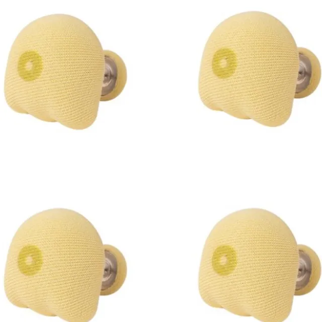 BOX-ON Dekbedclips Geel 4 stuks - dekbedklemmen - dekbedknijpers - clips - netjes - knijpers - dekbed