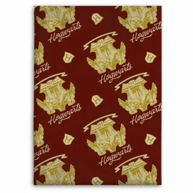Harry Potter fleece plaid 110 x 150 cm - polyester Multicolor