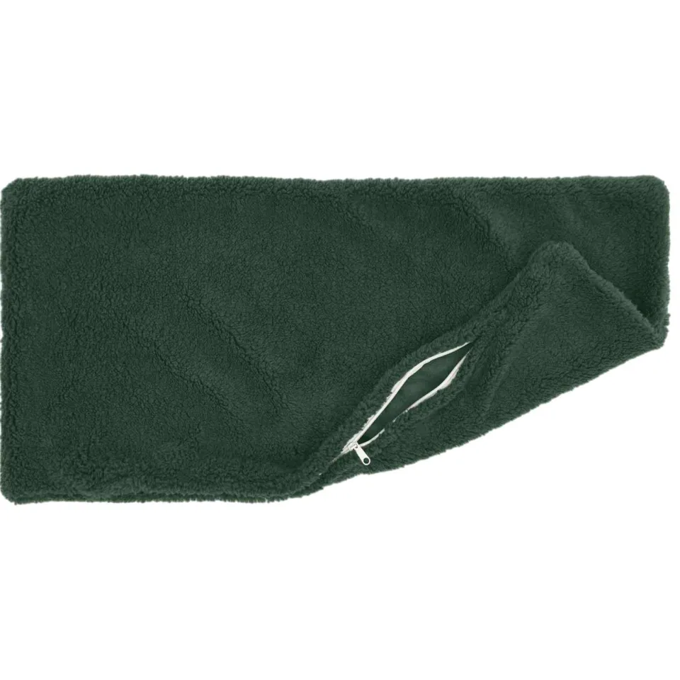 vidaXL Kussensloop 6 st HEERLEN Donkergroen 40 x 80 cm Bouclé groen, foto 3
