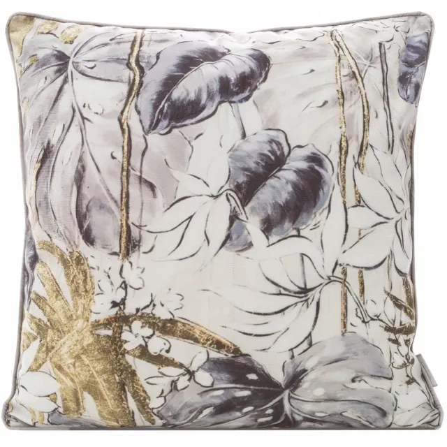 Eurofirany Decoratieve Kussenhoes Mink/H 45x45cm met Print