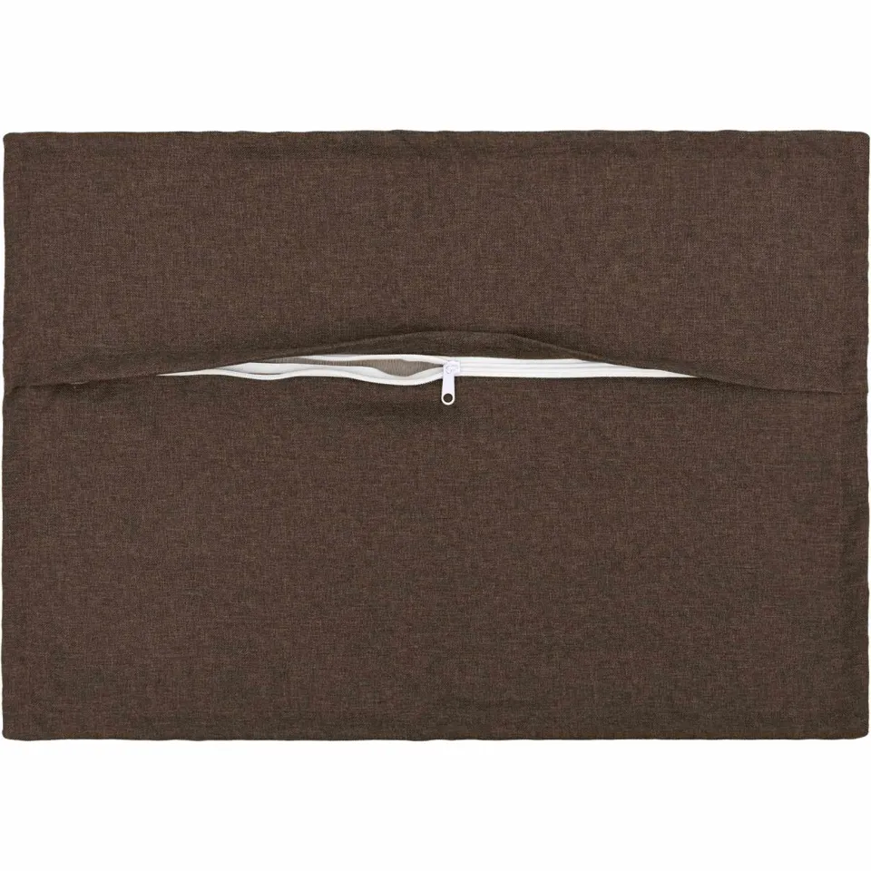 vidaXL Kussensloop 6 st HOUTEN Taupe 30 x 50 cm Faux Linnen, foto 4