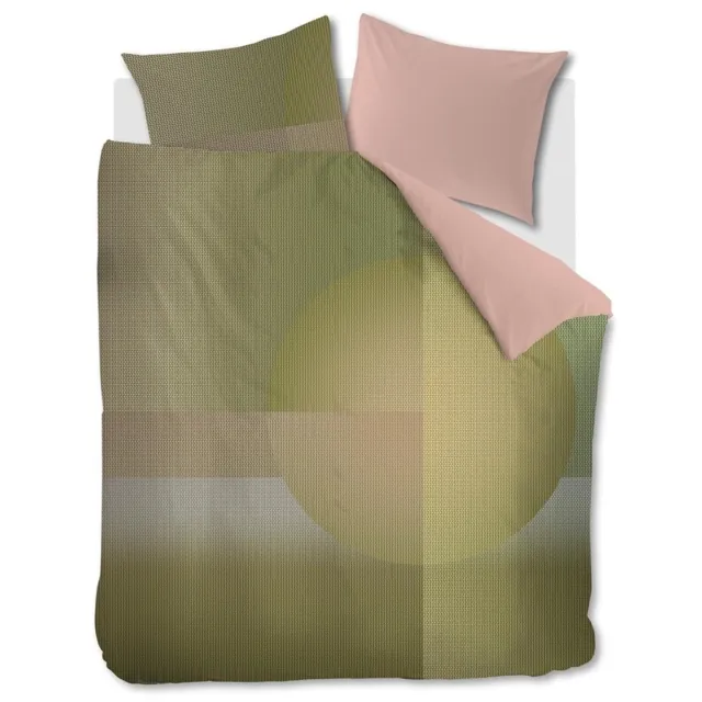 Beddinghouse Dutch Design Glossy dekbedovertrek - Groen