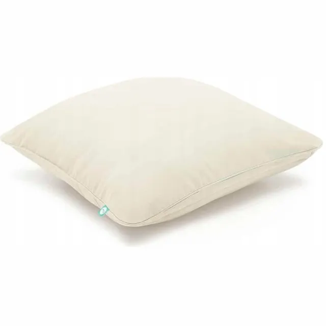 Mumla Basic Natuurlijke Kussensloop 50x60 cm - Ademende Katoen met Rits Beige