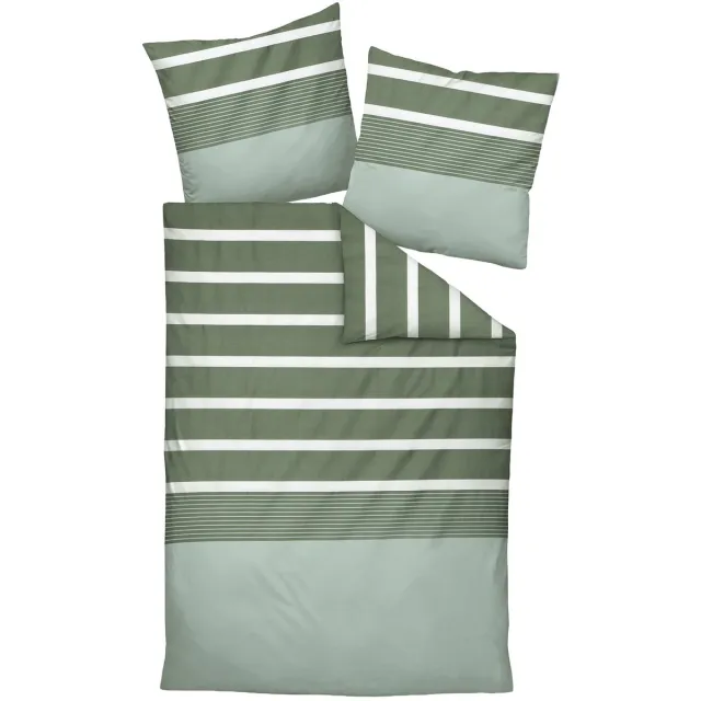 Janine Beddengoed 155x220 Set van 1 Groen