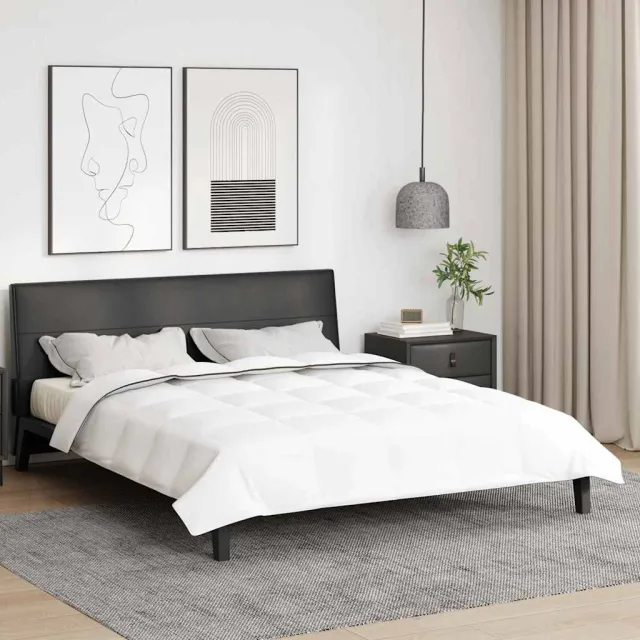 vidaXL Winter Dekbed 200 x 240 cm Winter Veren Wit Ademend