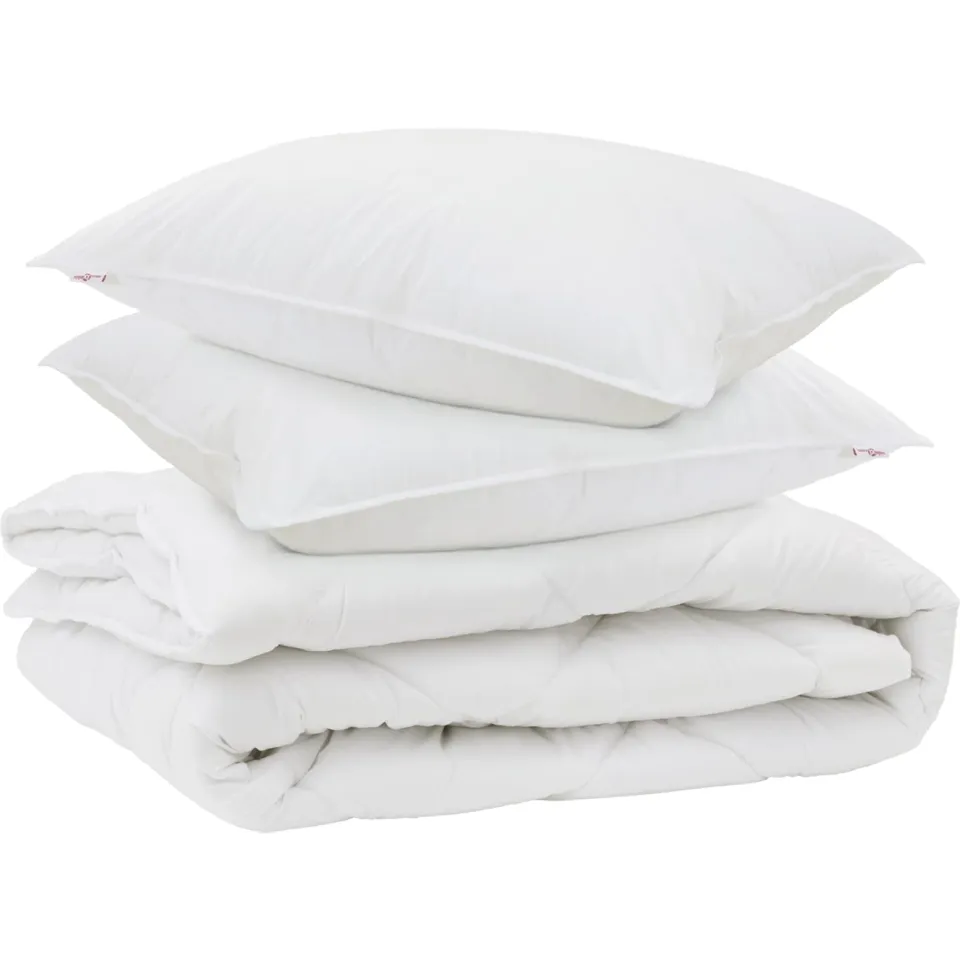 vidaXL All-season dekbed met kussen 3 st Wit Microvezel, foto 3