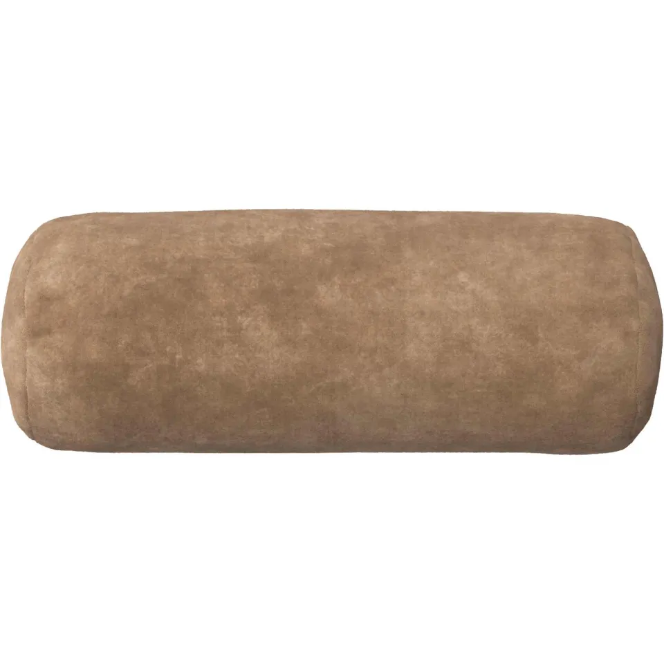 vidaXL Kussensloop 2 st HEERLEN Taupe Dia. 15 x 40 cm, foto 3