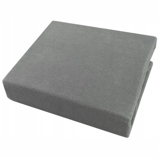 Olka Terry Hoeslaken met Elastiek 120x60 cm - Grijs
