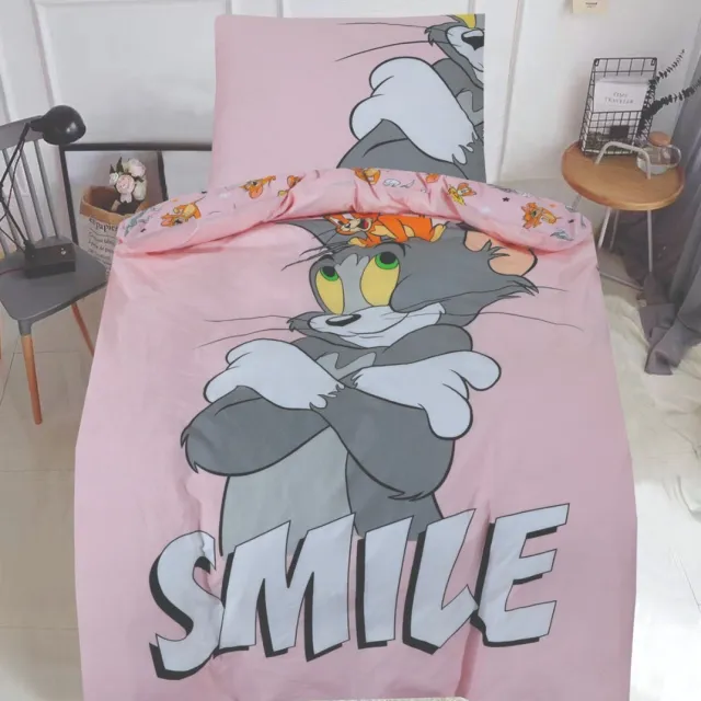 Cotton Touch Tom en Jerry Pink roze