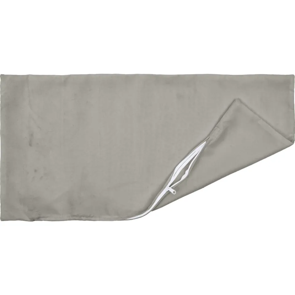 vidaXL Kussensloop 2 st HEERLEN Grijs 50 x 80 cm Polyester, foto 4