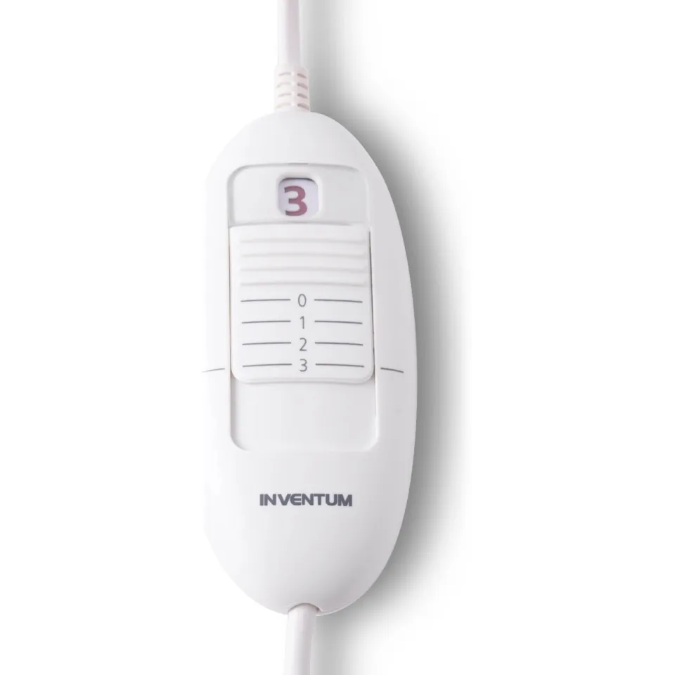 Inventum elektrische onderdeken - HN236l - 150 x 150 cm - lichtblauw, foto 4