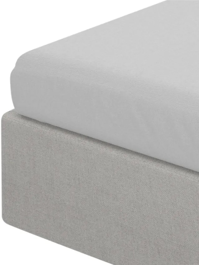 Homla LAUKO - BEDDING - Beddengoed - Dekbedovertrek - Renforcé Grijs - 90x200 cm