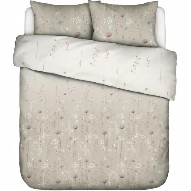 Linolux Meadow Flowers - 300 count satijn Dekbedovertrek 200x200/220 Multi
