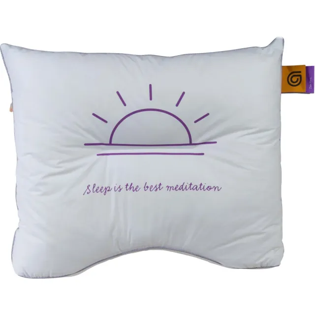 Gilder ZEN kussen Firm | vulling 70% vezelbolletjes, 30% latex staafjes (Fusionfiber) | vulgewicht 1150 gr. | anti-allergisch | 60x70 cm wit