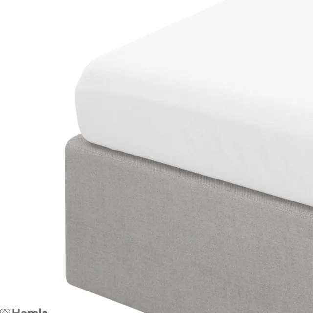 Homla Satin Lakens - 160x200 cm - Daniella Neutrale