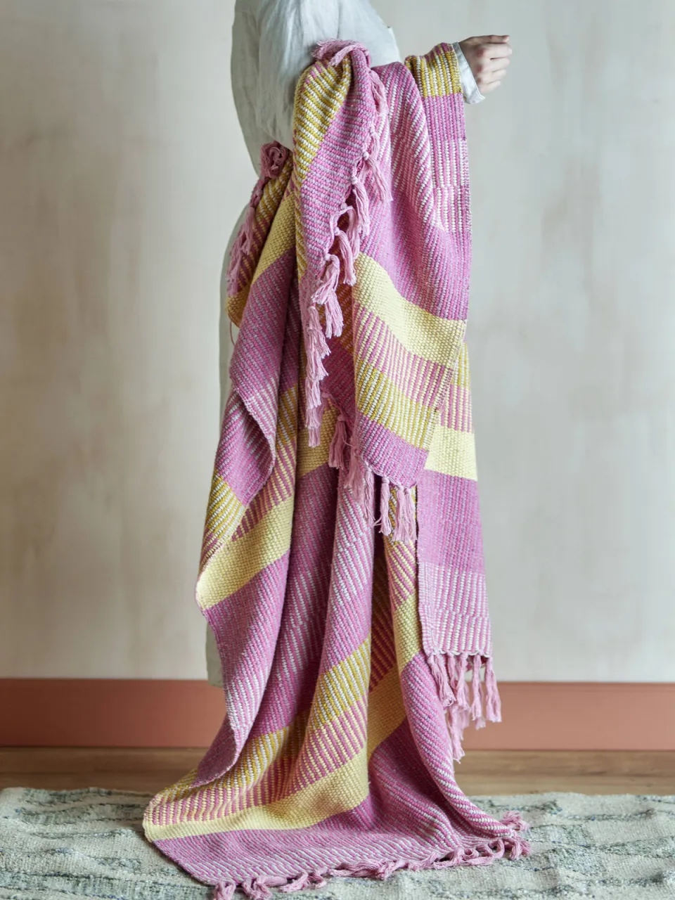 Creative Collection Isnel plaid roze, foto 3