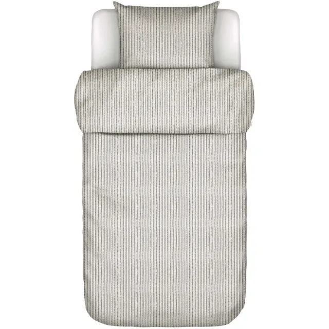Marc O'Polo Janne Dekbedovertrek Grey mist - Eenpersoons – 140x200/220 cm