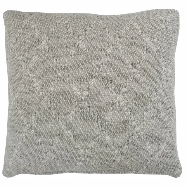 Decovena Bianka Sierkussen 40x40cm Boho Grijs Katoen met Rits