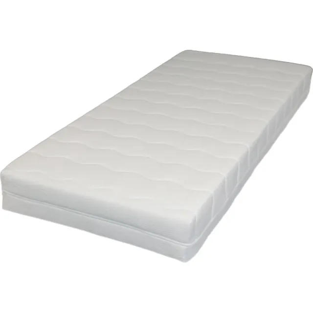 Lovamatrassen Matrashoes Basic Met Rits - Anti Allergie - 90x190 - Dikte 20/21cm wit