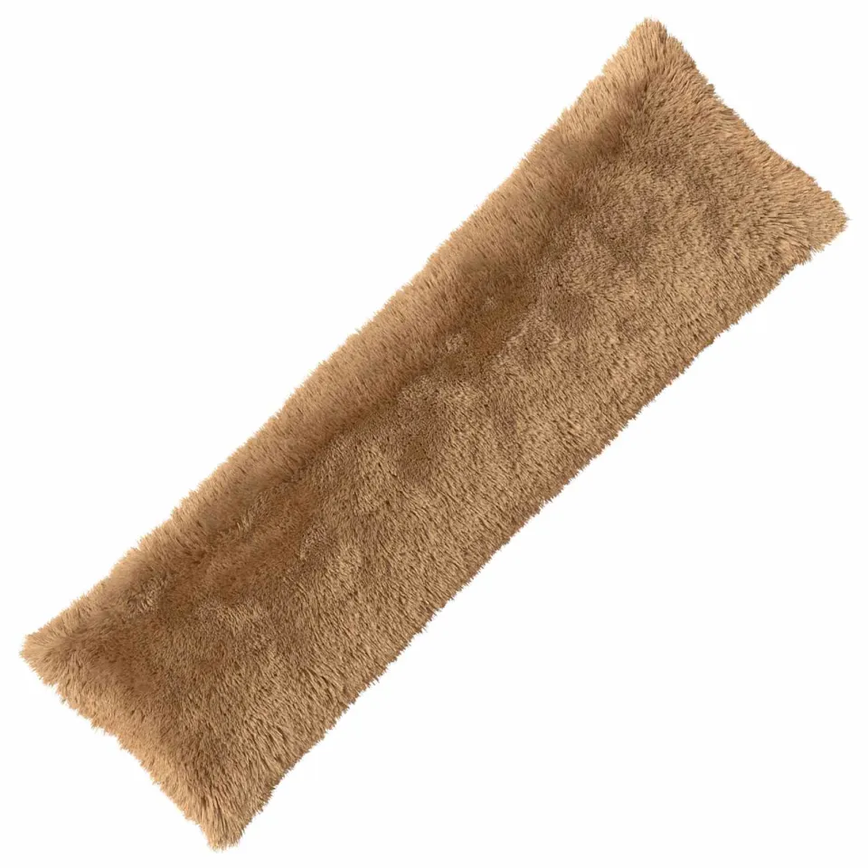 vidaXL Kussensloop HEERLEN Taupe 40 x 145 cm PV Fleece, foto 3