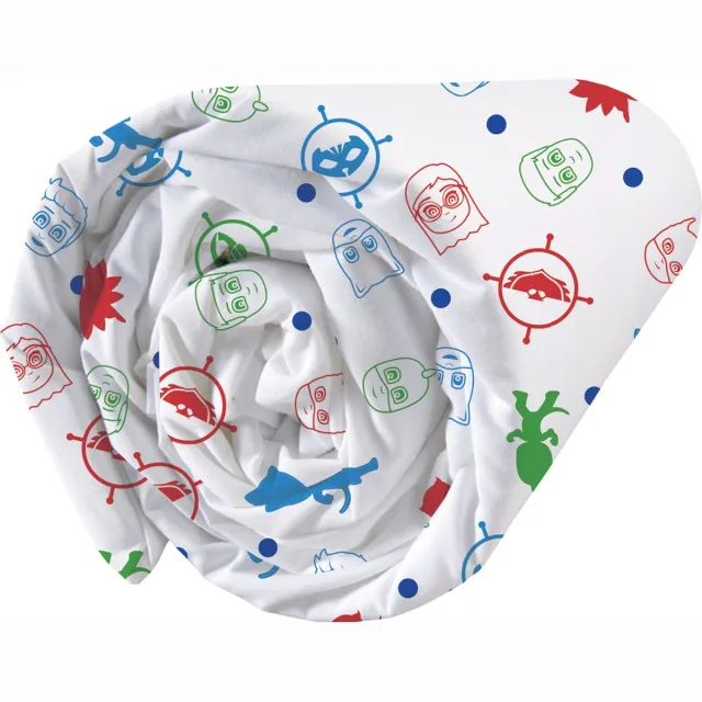 Pj Masks Action Hoeslaken - Eenpersoons - 90 x 200 cm - Multi