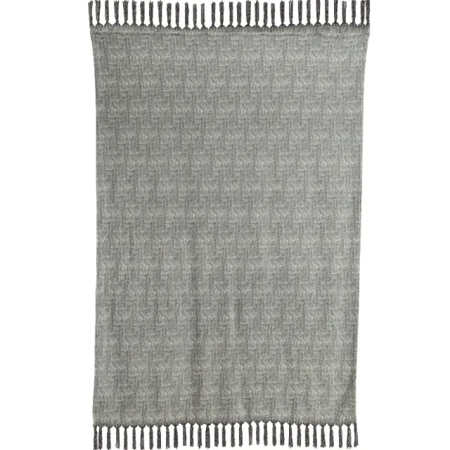 Decoris AUGUSTIN plaid grijs