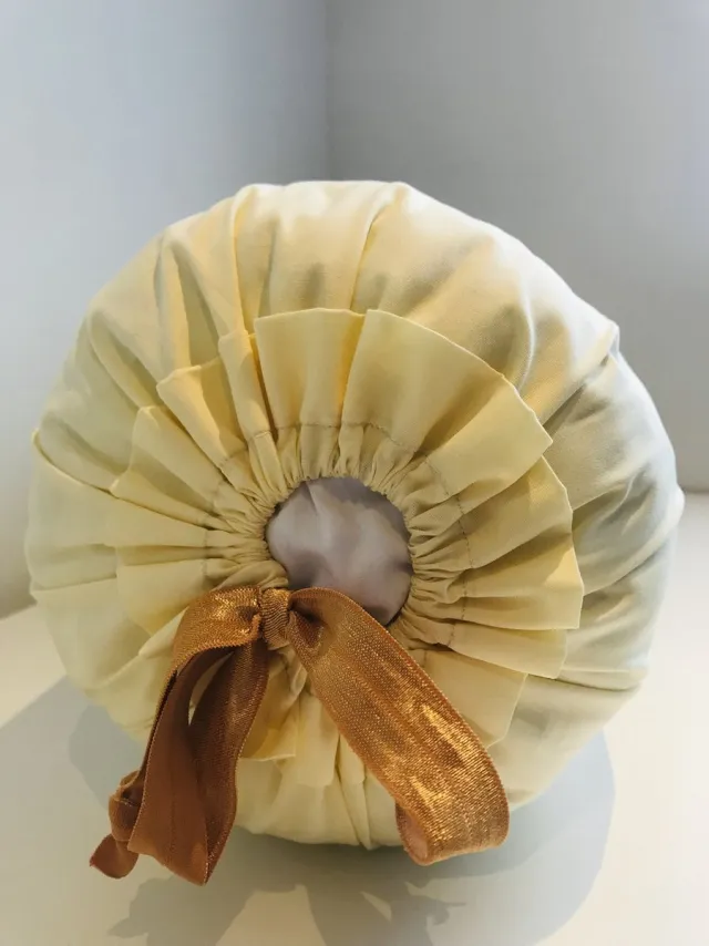 Gustiana Losse Sloop voor Rolkussen (Guling/Sluimerrol) - L85 x B35 x ø20 cm - Champagne Lichtgeel