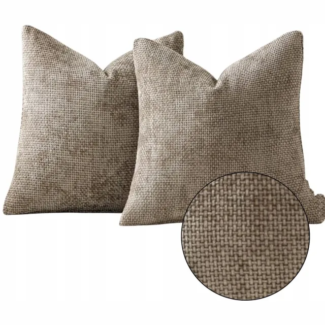 Versea Decoratieve Kussenhoes 45x45 cm Boho Stijl - Bruin