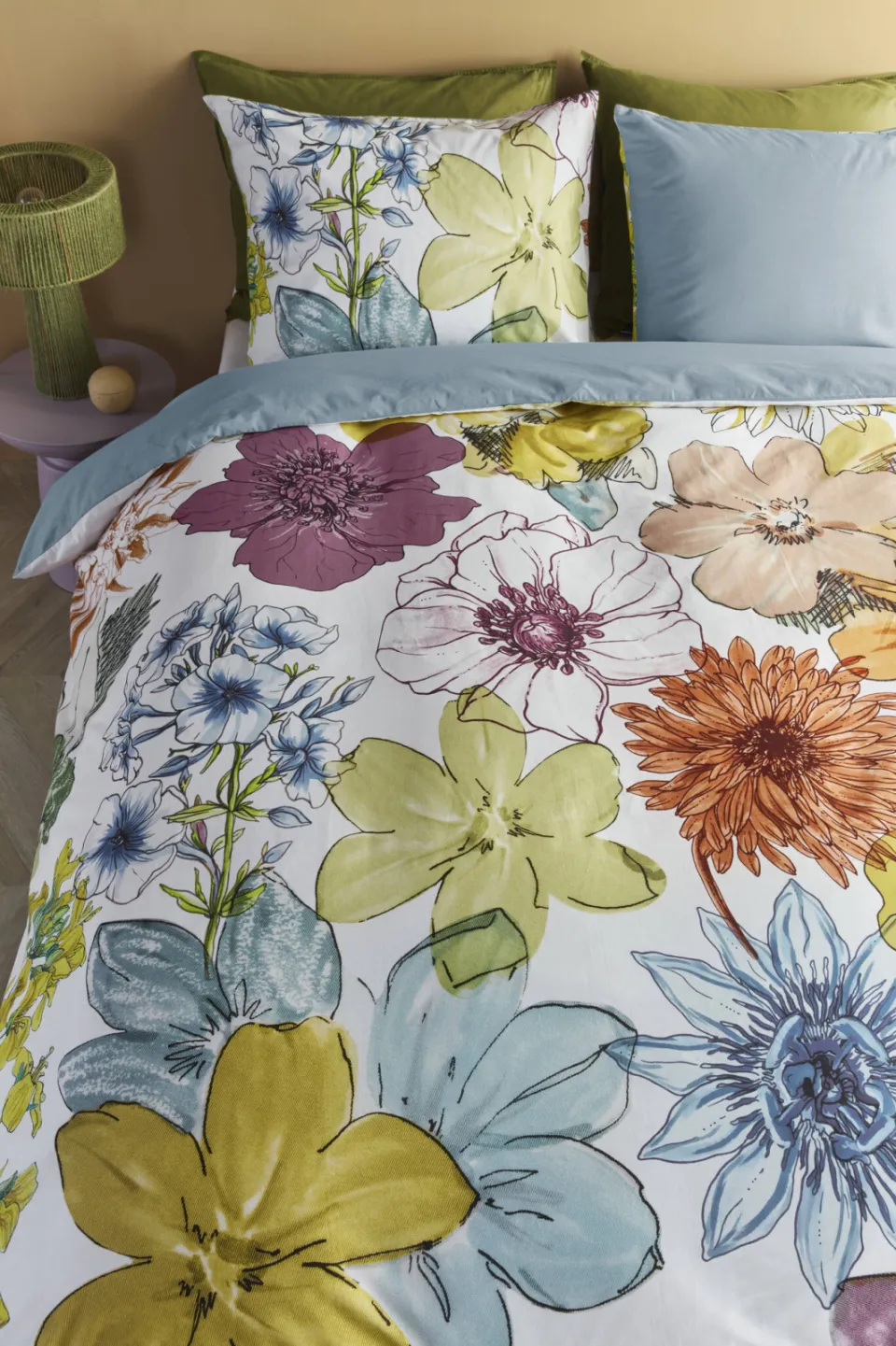 Beddinghouse Lotti katoenen dekbedovertrek multikleur multi, foto 4