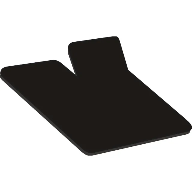 Homéé® Splittopper Hoeslaken Jersey Stretch zwart - 160x200/210/220 cm hoogte 10 t/m 12 cm - 100% katoen