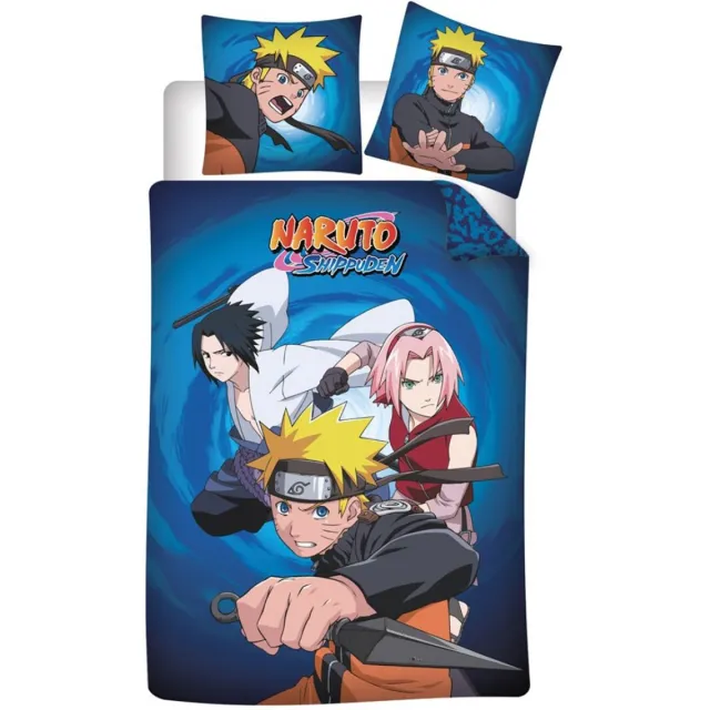 Naruto Dekbedovertrek Kyuubi - Katoen Multicolor