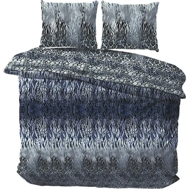 Husch Dekbedovertrek Animal Skins - 240x200/220 - Dierenprints Zwart