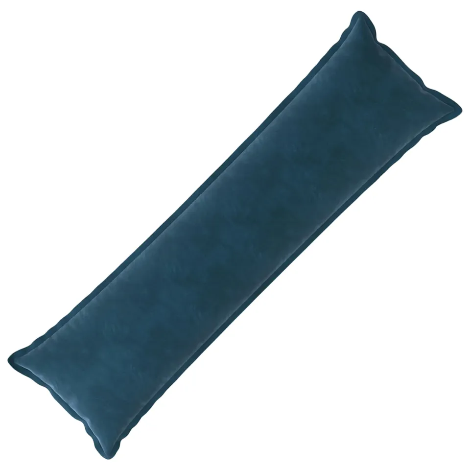vidaXL Kussensloop HOUTEN Blauw 40 x 145 cm Fluweel, foto 3