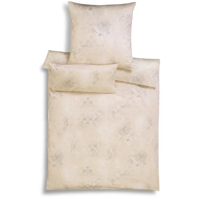 Estella 6174/180 Gregorio - Dekbedovertrekset - Mako-interlocktricot - 140 x 200 cm - Zandkleurig