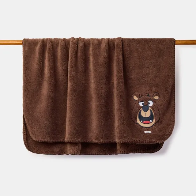 Woody plaid - bruin - beer - 262-10-PLA-M/265 - 150x200cm
