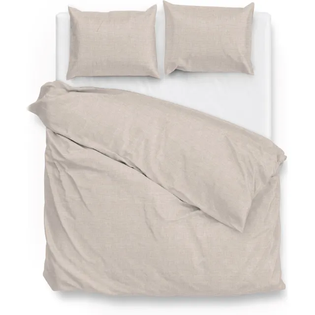 Zohome Lino Dekbedovertrek - Sandy Beige, foto 2