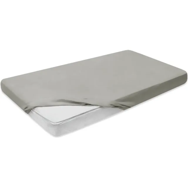 Darymex Katoenen Matrashoes met elastische band 90x200 Zacht Grijs